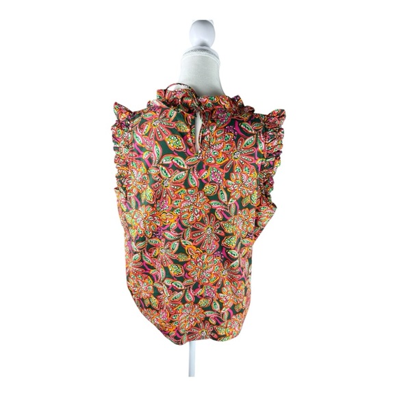 NWOT J. Crew Sleeveless Ruffle Top Size XL - Picture 4 of 6